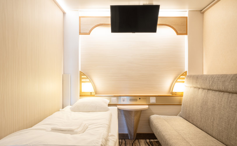 Inside standard Cabin