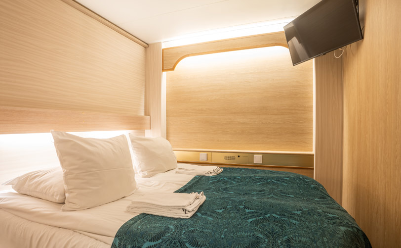 Inside comfort Cabin
